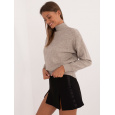 Sweter-AT-SW-2339.54-ciemny bezowy