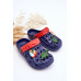 Detské penové ľahké sandále Crocs Navy Blue Sweets