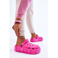 Dámska penová platforma Crocs Fuchsia Beckett