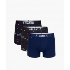 Pánske boxerky ATLANTIC 3Pack - viacbarevné