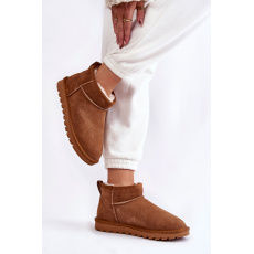 Dámske nízke snehule Camel Shelie Suede