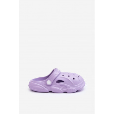 Detské penové šmýkačky Crocs Purple Zamračené