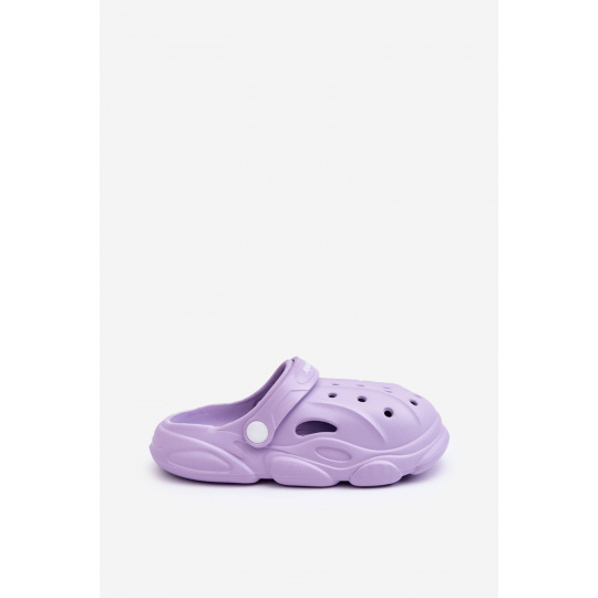 Detské penové šmýkačky Crocs Purple Zamračené