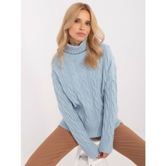 Sweter-AT-SW-23445.00-jasny niebieski