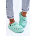 Dámska penová platforma Crocs Beckett Mint