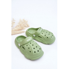 Detské penové šmýkačky Crocs Zelená Zamračené