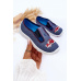 Topánky Befado Slippers 975X180 Modré