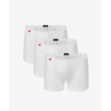 *3-PACK Pánske boxerky ATLANTIC - biele