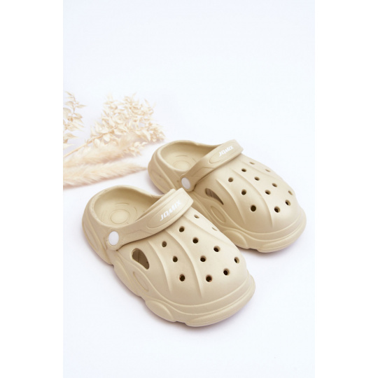 Detské penové šľapky Crocs Béžová veľ32/33 EXPRESS