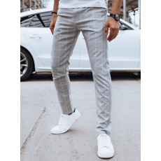 Spodnie męskie casual jasnoszare Dstreet UX4386