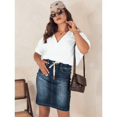 Spódnica jeansowa DENIMFIT niebieska Dstreet CY0455