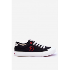 Dámske Cross Jeans Fabric Sneakers LL2R4044 Black