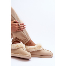 Dámska papuče Lanoze s fleece Light Beige