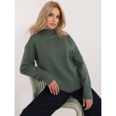 Sweter-D93111AD90910A2-ciemny zielony